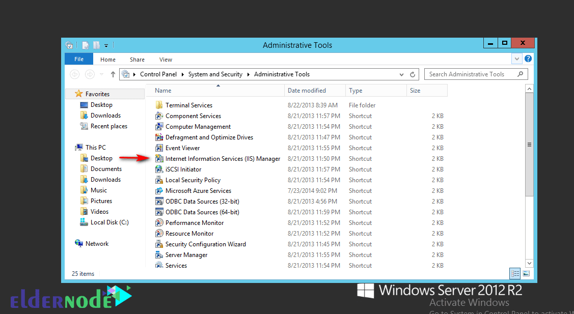 Windows server 2012 iis настройка