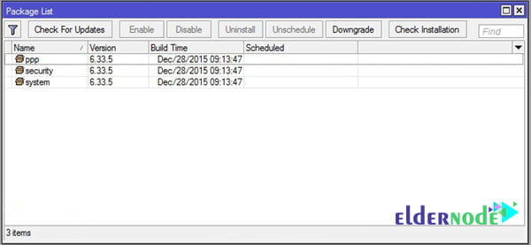 update mikrotik router