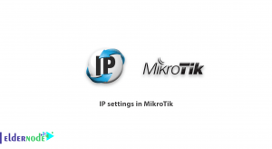 IP settings in MikroTik