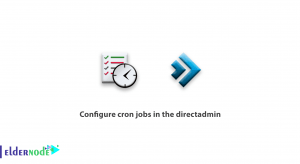configure cron jobs in the directadmin