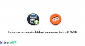 Database correction with database management tools with MySQL