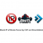 How to block IP of Brute Force by CSF on DirectAdmin