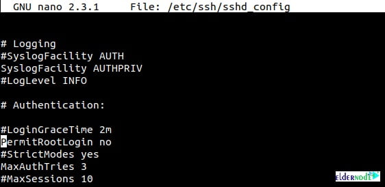 permit root login display