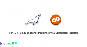 MariaDB 10.3.23 on cPanel breaks the MySQL Databases interface