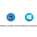 4 Ways to enable remote desktop in windows 10
