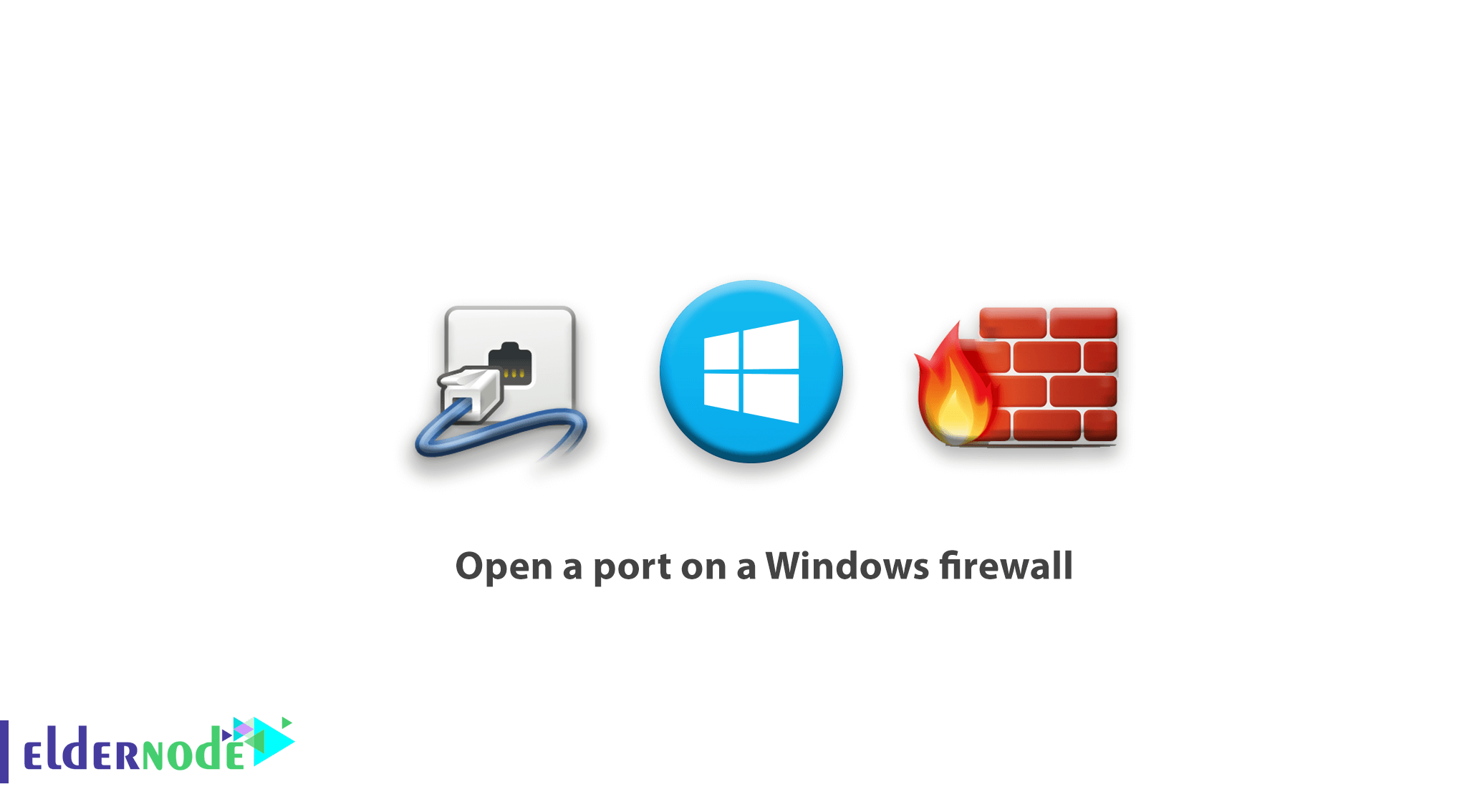 Tutorial how to open a port on a Windows firewall
