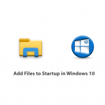 how to add files to startup in windows 10