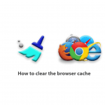 How to clear the browser cache