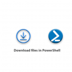 how to download files in PowerShell