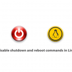 How to disable shutdown and reboot commands in Linux