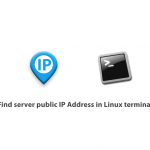 How to find server public IP Address in Linux terminal