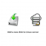 Tutorial add a new disk to Linux server