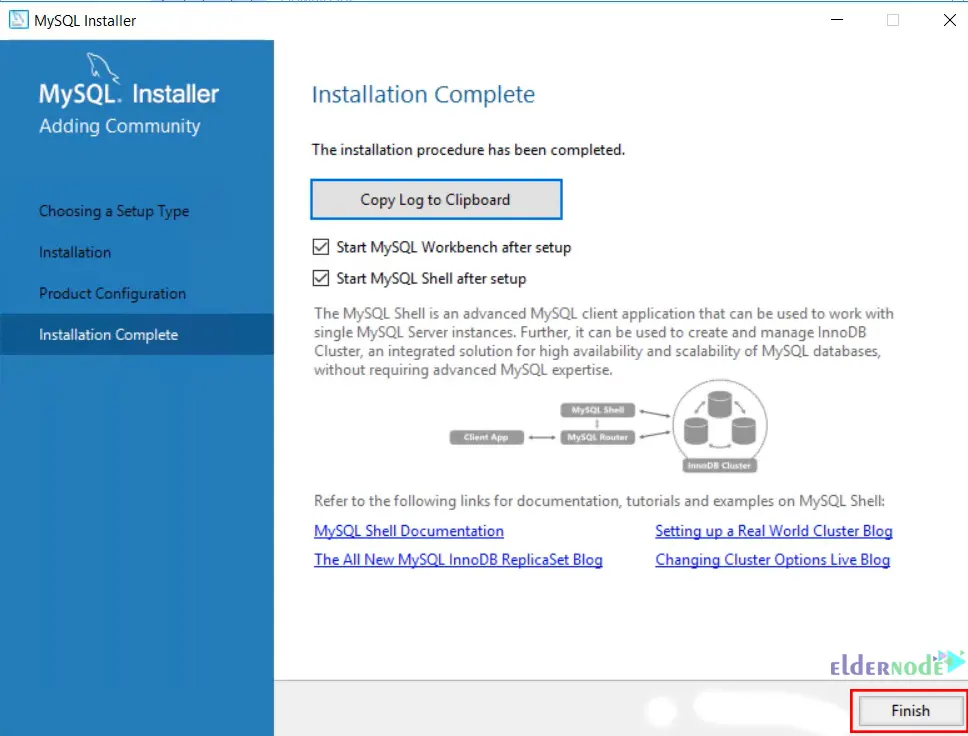 MySQL-Installation-complete