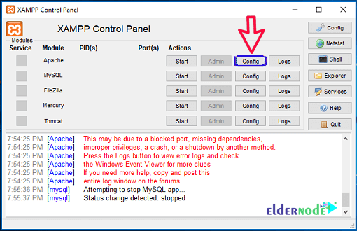 configure xampp on windows 10-3