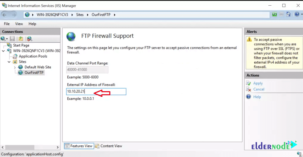 how to add ftp site on windows server-13