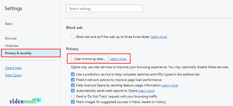 how to clear the browser cache