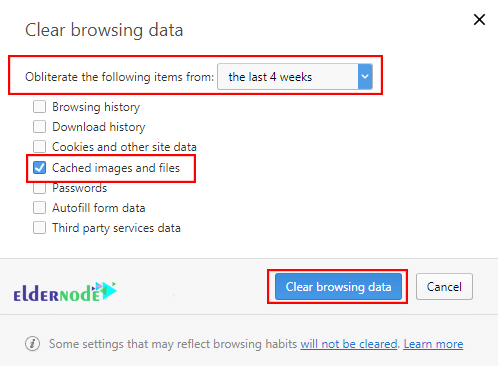 how to clear the browser cache