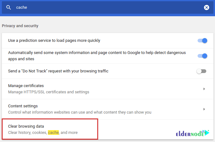 how to clear the browser cache