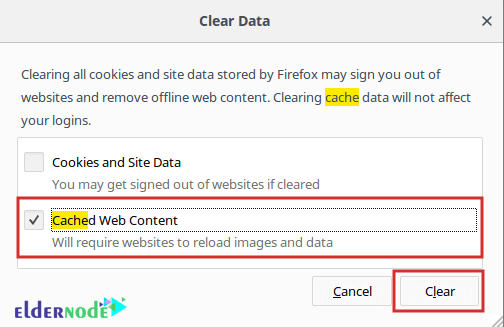 how to clear the browser cache