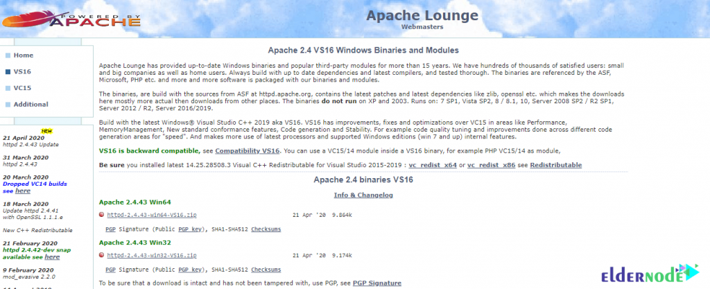 How to Install Apache on Windows Server