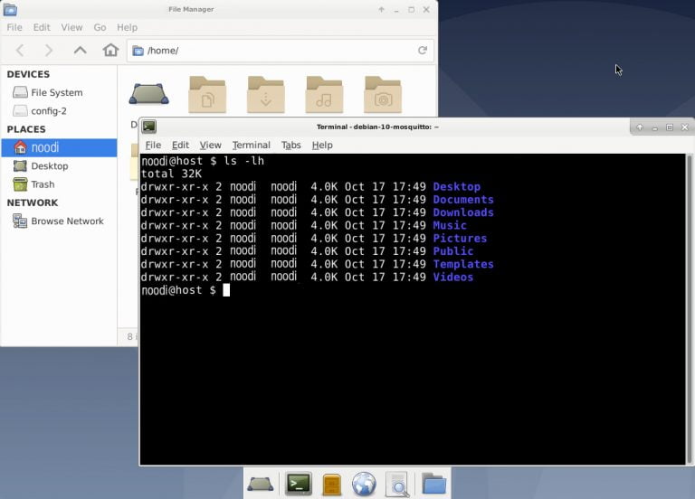 Настройка vnc debian 8