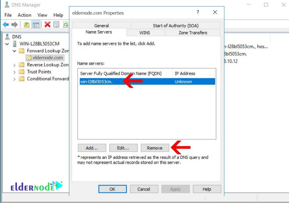 Не работает dns windows server 2016