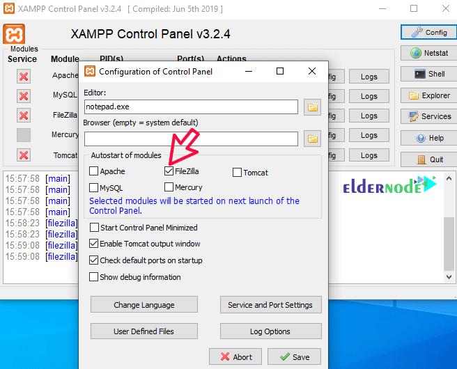 creating database using xampp tutorial