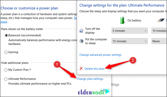 How to Enable the Ultimate Performance Power Plan in Windows 10 - Eldernode