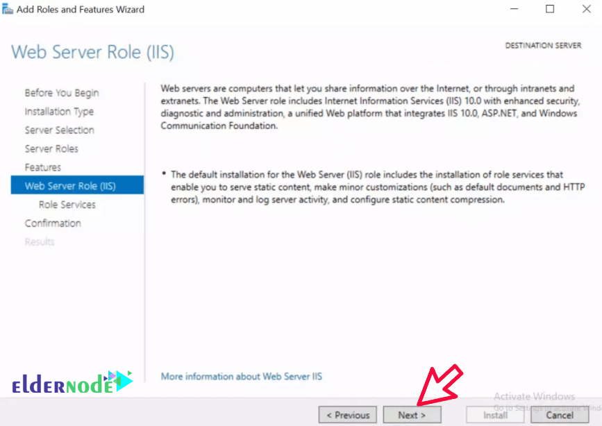 How to Install IIS Web Server on Windows Server 2019