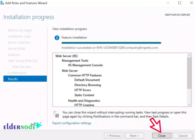 How to Install IIS Web Server on Windows Server 2019