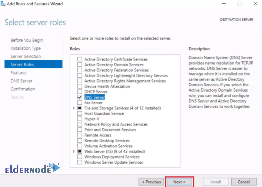 dns server is waiting for active directory domain services