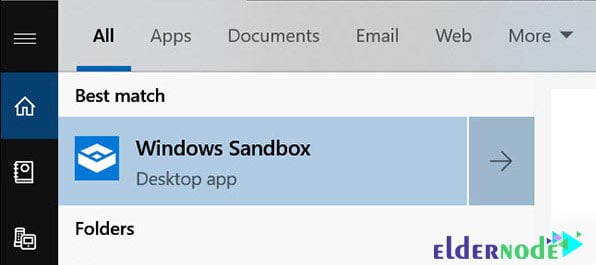 How to run windows sandbox