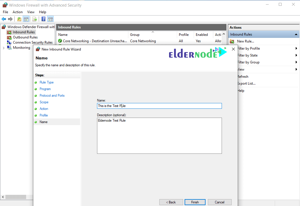 How to add a Rule in Windows Firewall