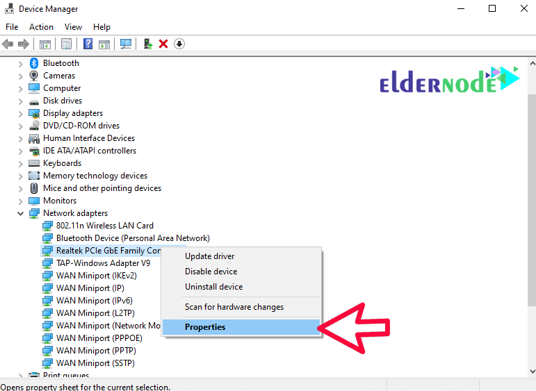 change mac address in windows 2003 server