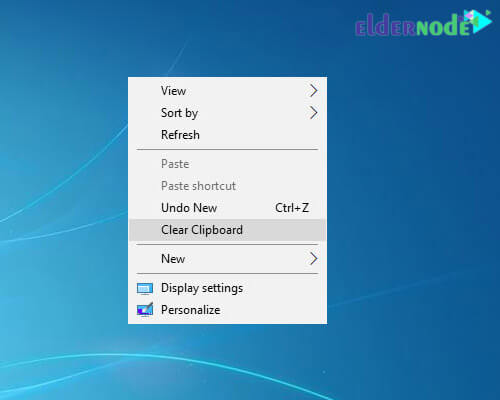How to clear Clipboard history in Windows 7, 8 and 10 - ElderNode Blog