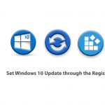 How to set Windows 10 update through the registry