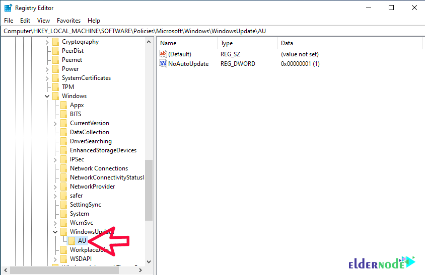 How to set Windows 10 Update through the Registry - ElderNode Blog