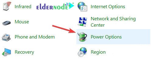 access to power options in windows 10