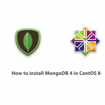 How to install MongoDB 4 in CentOS 8