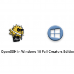 OpenSSH in Windows 10 Fall Creators Edition