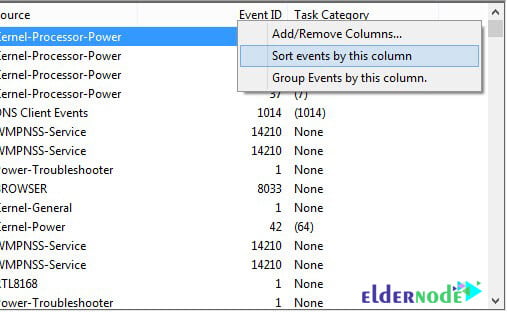 Windows Server Log Tutorial; Turn on and off
