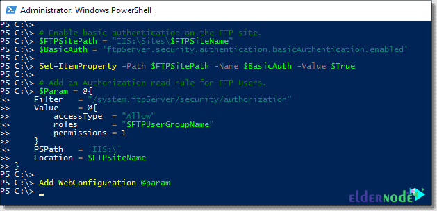 Копирование файлов на ftp powershell