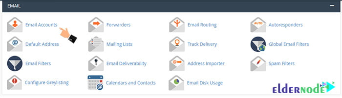Cpanel email accounts