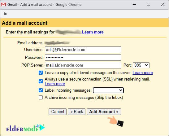 setup domain mail on Gmail