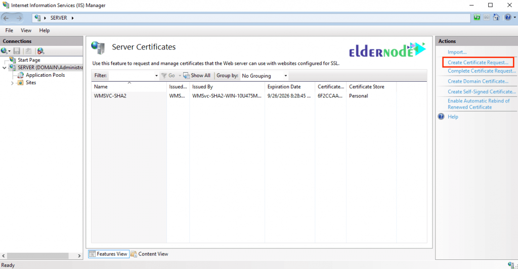 Tutorial and how to create the csr in microsoft iis eldernode blog