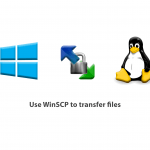 How to use WINSCP to transfer files