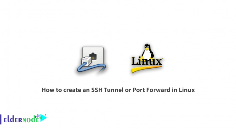 setup ssh tunnel to localhost on linux