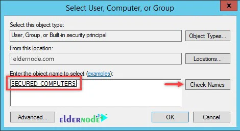 How to select user in Active Directory