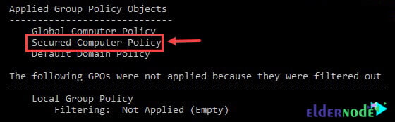 How to apply group policy objects