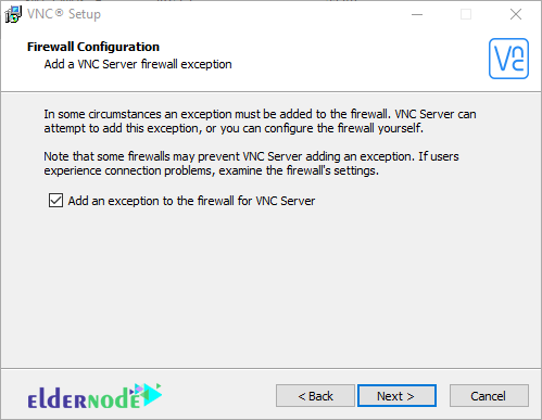 open vnc viewer connection